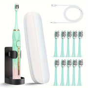 USB Rechargeable Acoustic Electric Toothbrush for Couples