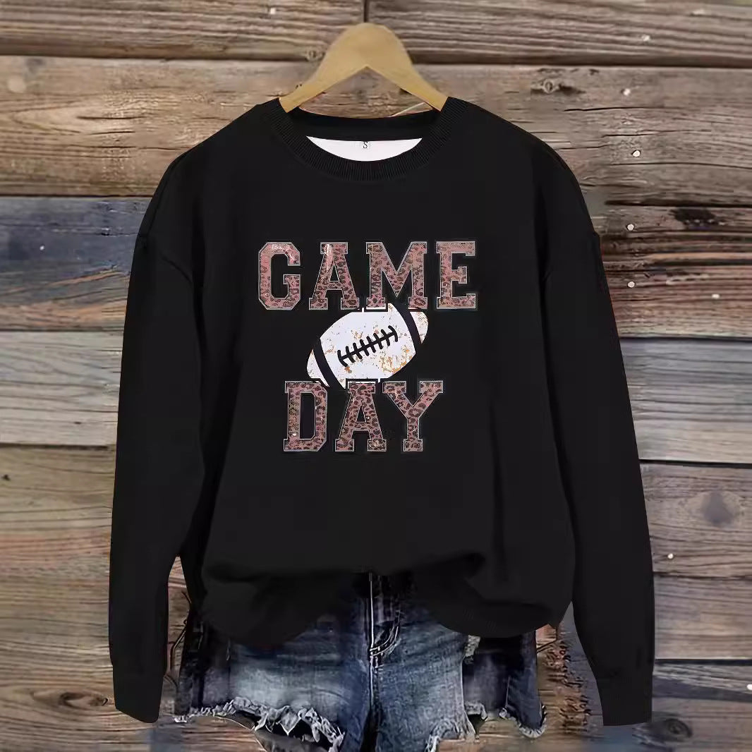 Women's Long Sleeve Baseball Pullover Sweater