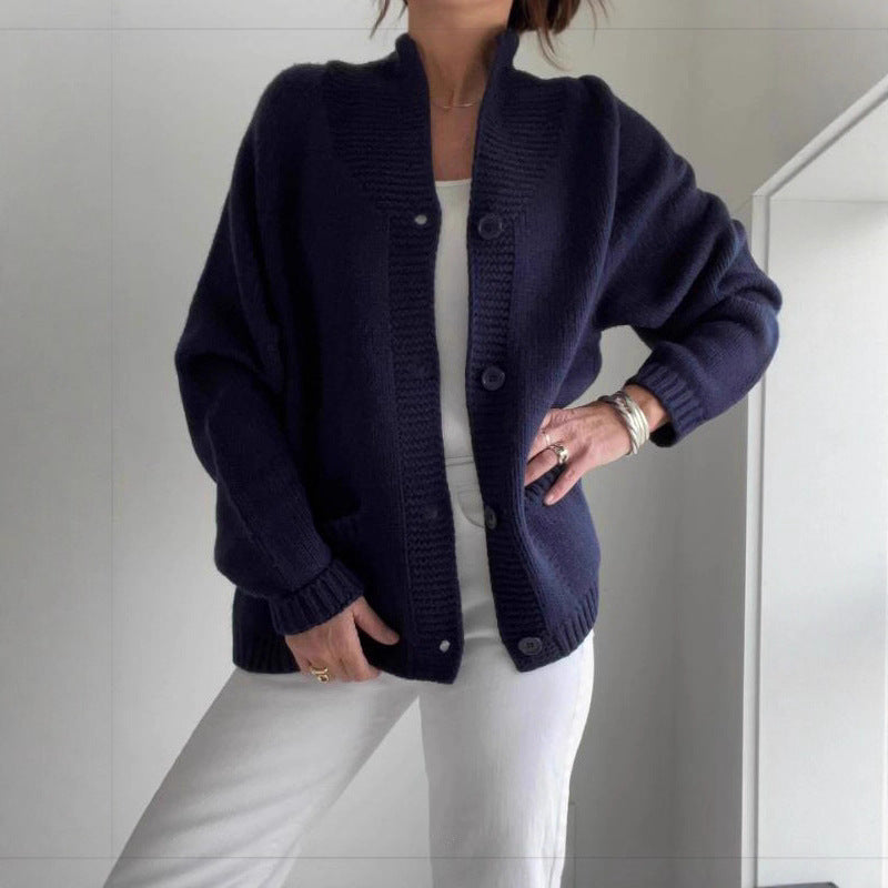Womens Knitted Cardigan Blouse Sweater Coat