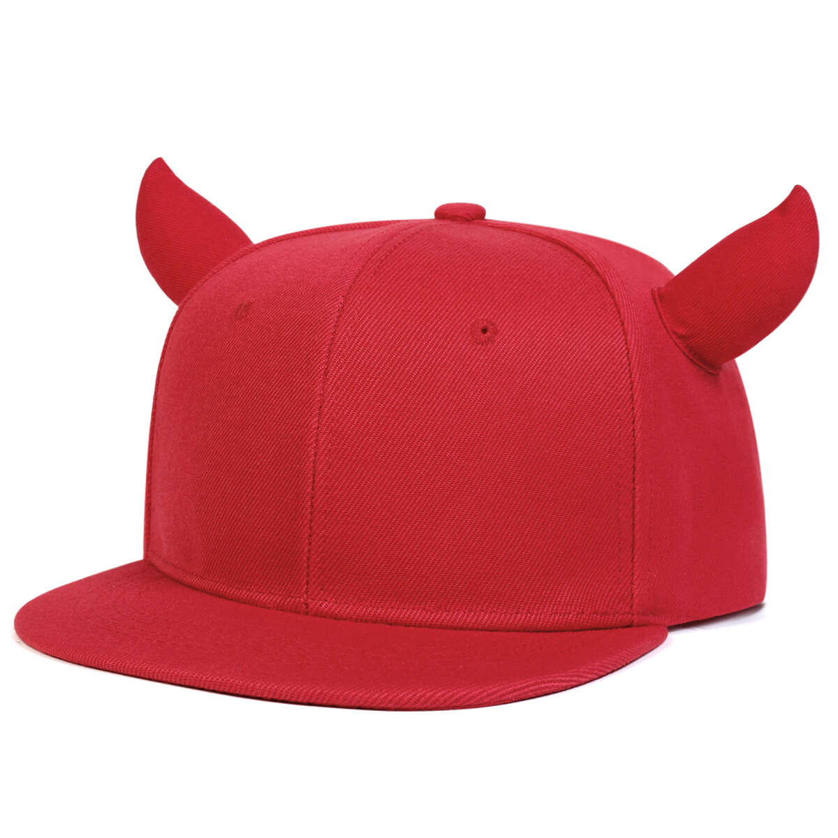 Parent-Child Cartoon Cap Set with Flat Brim