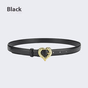 Personalized Love Leather Belt for Women, Fashion Belt Decoration