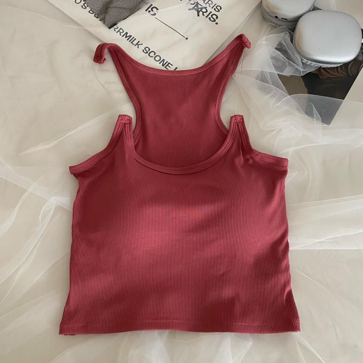 Invisible Camisole With Chest Pad
