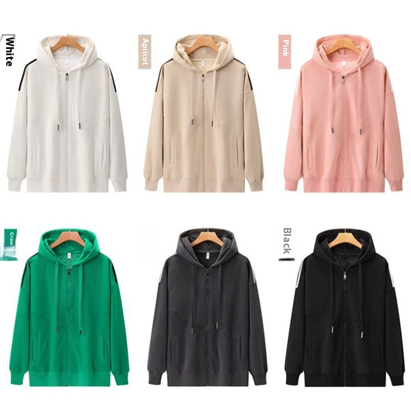 Plush Velvet Hooded Sweatshirt with Warm Lining