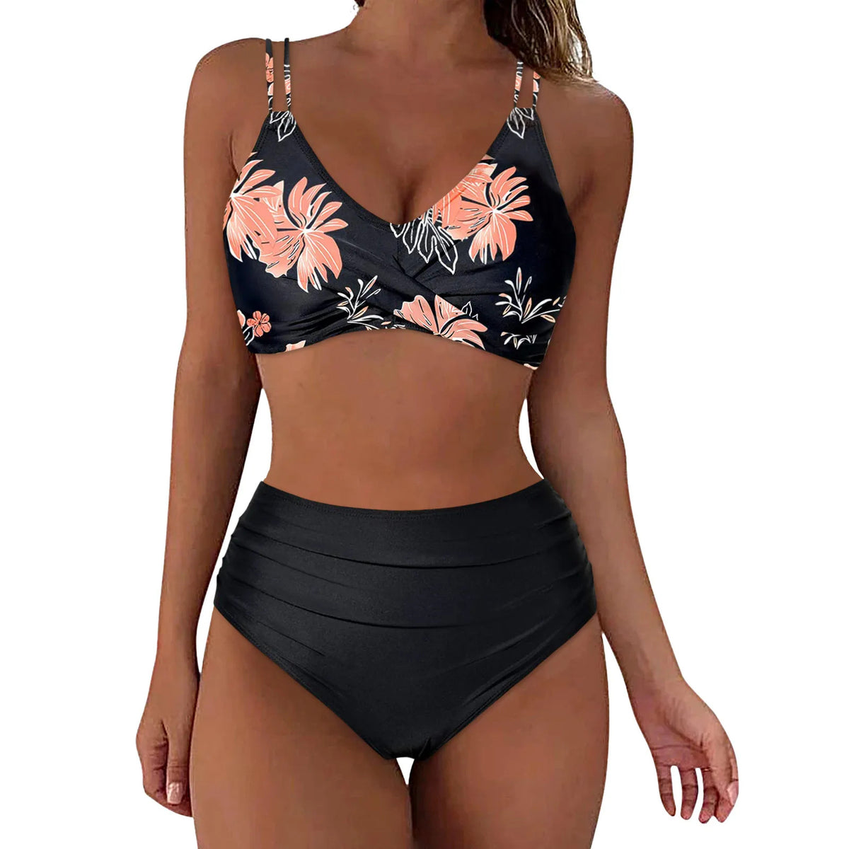 Chic Printed Women's Bikini Set for Beach & Pool
