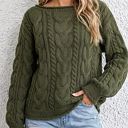 European and American Womens Tops Knitted Sweaters
