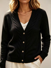 New Fallwinter Long-sleeve Sweater Womens Outerwear Laid-back Style
