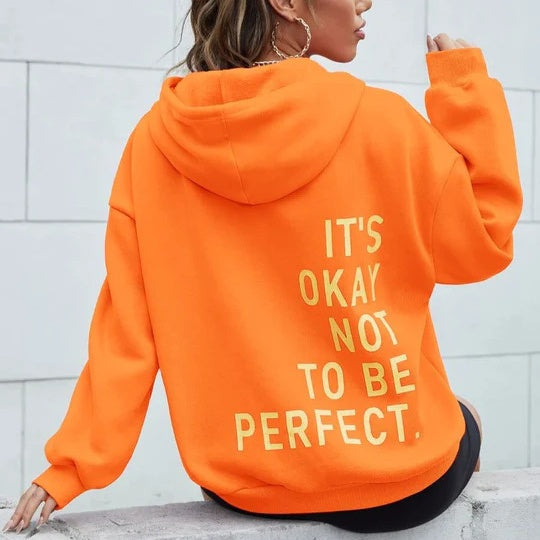 Women's Letter Print Casual Long Sleeve Sweatshirt