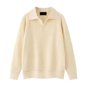 Comfortable Loose-Fit Crew Neck Top