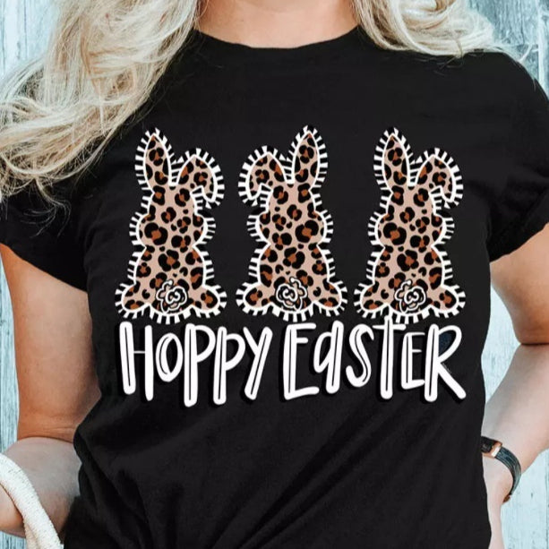 Easter Bunny Print T-Shirt – Fun, Fluffy Short‑Sleeve Top