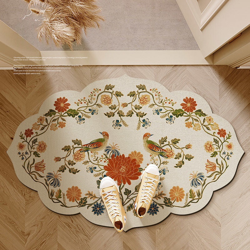 Household Bathroom Water-absorbent Non-slip Quick-drying Bath Mat