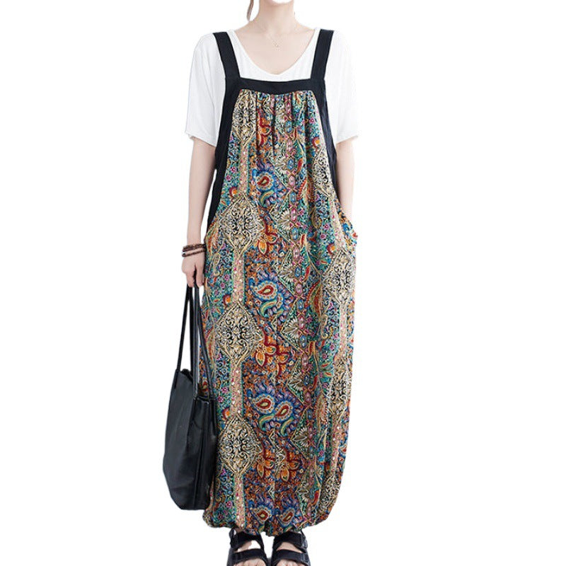 Loose Suspender Trousers Harem Women's Clothing