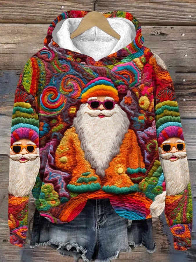 Festive 3D Print Christmas Couple Hoodie & Sweatshirt