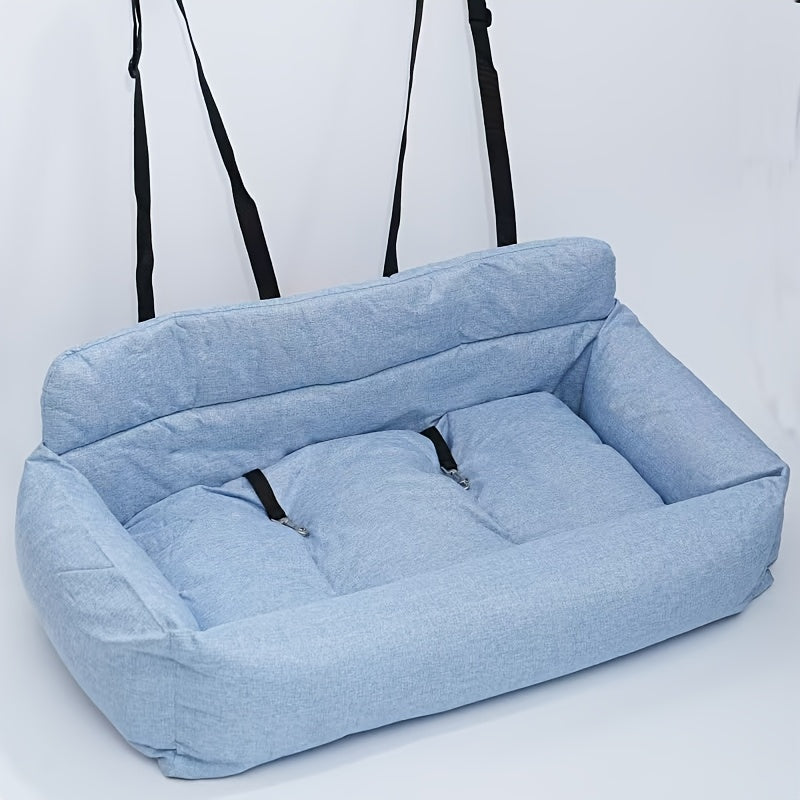 All-season Dog Bed With Removable Washable Winter Mat, Soft Spine-protecting Dog Sleeping Pad, Pet Bed, Detachable Square Pet Mat, High-quality Pet Pad For Small Dogs, Removable Mat, Cozy Pet Bed,