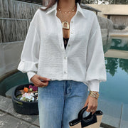 Women's Elegant, Effortless-Style Loose Slimming Shirt