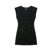 Summer New Fashion Rope-knot-trim Dress