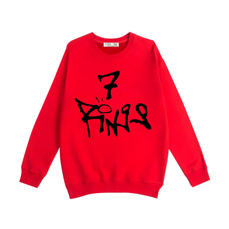 Long Sleeve Fleece Pullover Female Foreign Trade Factory Supply Hot Sale