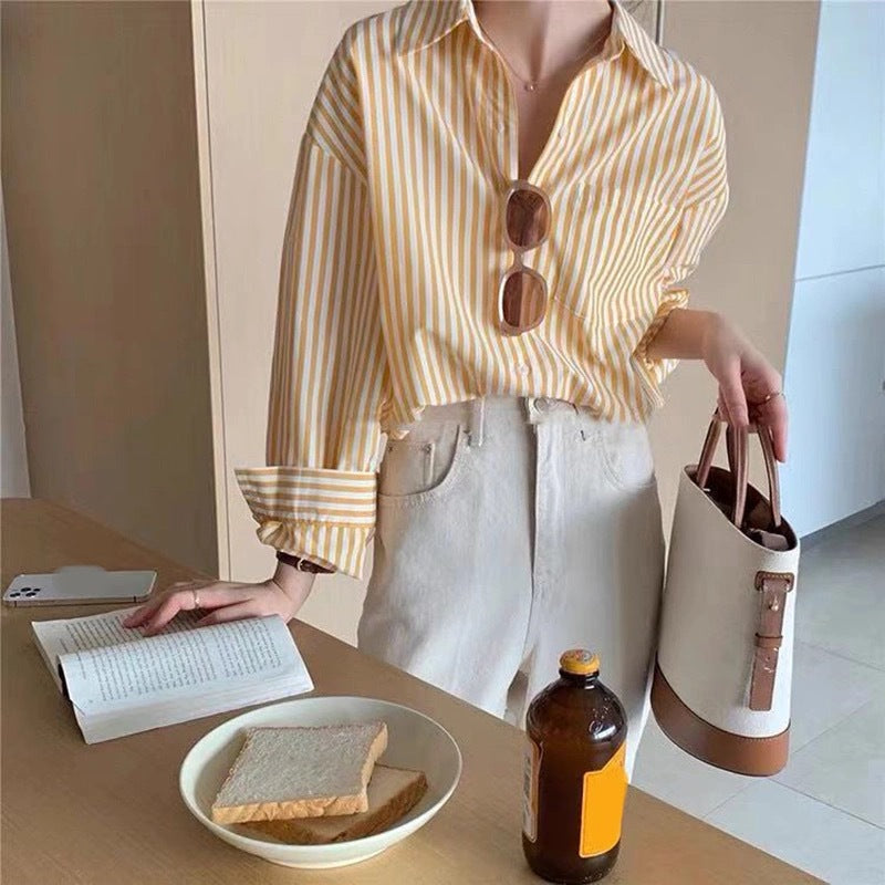 Fashion Casual Temperament Shirt Top For Women