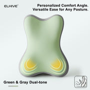 Large Memory Foam Bed Wedge Reading Pillow – Adjustable C‑Shaped Backrest with Removable Washable Cover