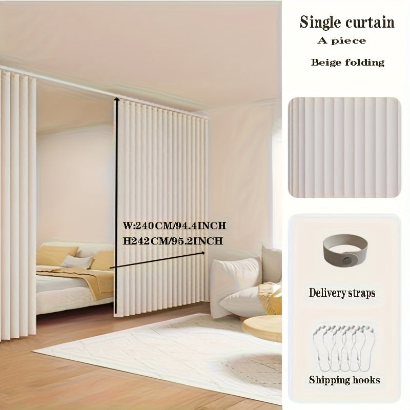 2D Door Curtain, Easy-to-install non-punch magnetic folding curtain door partition curtain, weighing 220 grams, with metal hook. The eye of the curtain is made of 304 stainless steel material and is…