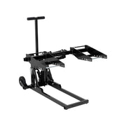 Heavy-Duty Lawn Mower Lift Jack – 550 lb Capacity with 1 m Straps – Black