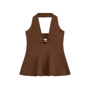 Flattering Halter Neck Camis