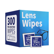 Pre‑Moistened Lens Cleaning Wipes – 300 Count