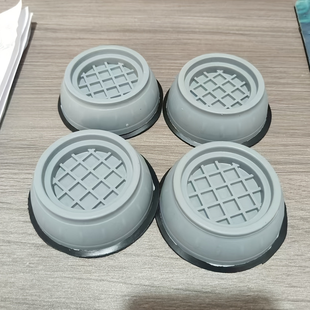 Set of Anti-Slip Washing Machine Bases for Stability and Noise Reduction