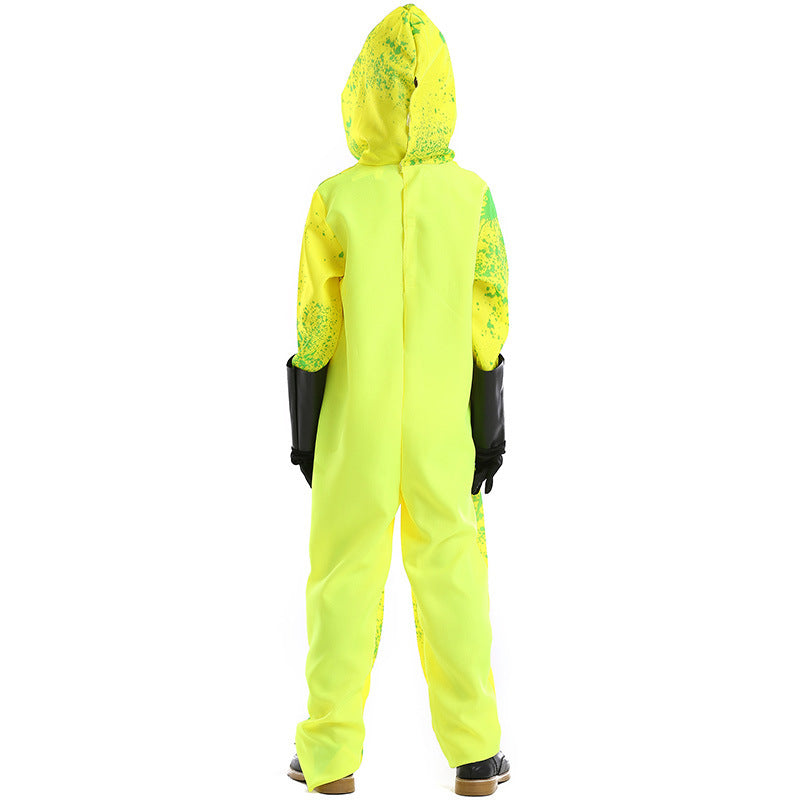 Biochemical Crisis Protective Clothing Splash Print Neutral Dress Up Zombie Play