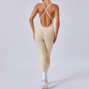 Women's Fashion Personalized One-piece Yoga Suit Jumpsuit