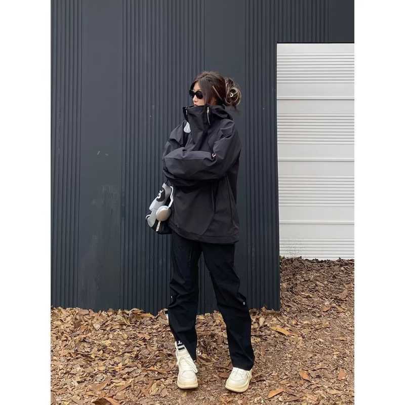Autumn Solid Color Mechanical Style Design Sense Versatile Casual Jacket