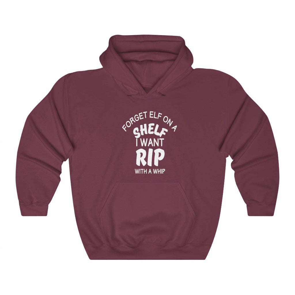 Funny Whip Humor Fleece Pullover Hoodie