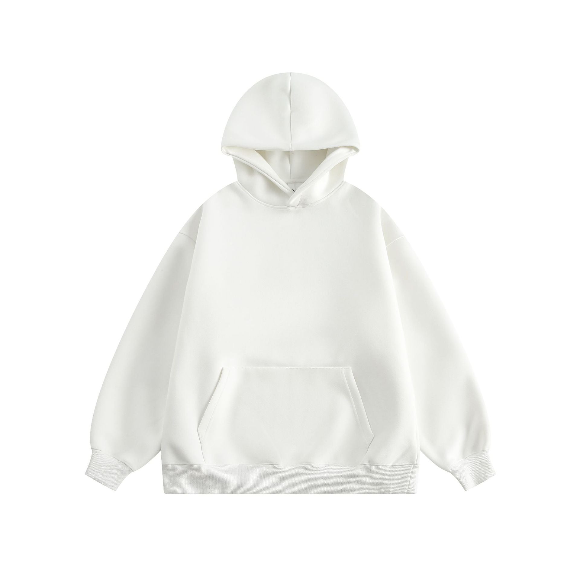 Cozy Solid Color Couple's Casual Pullover Hoodie