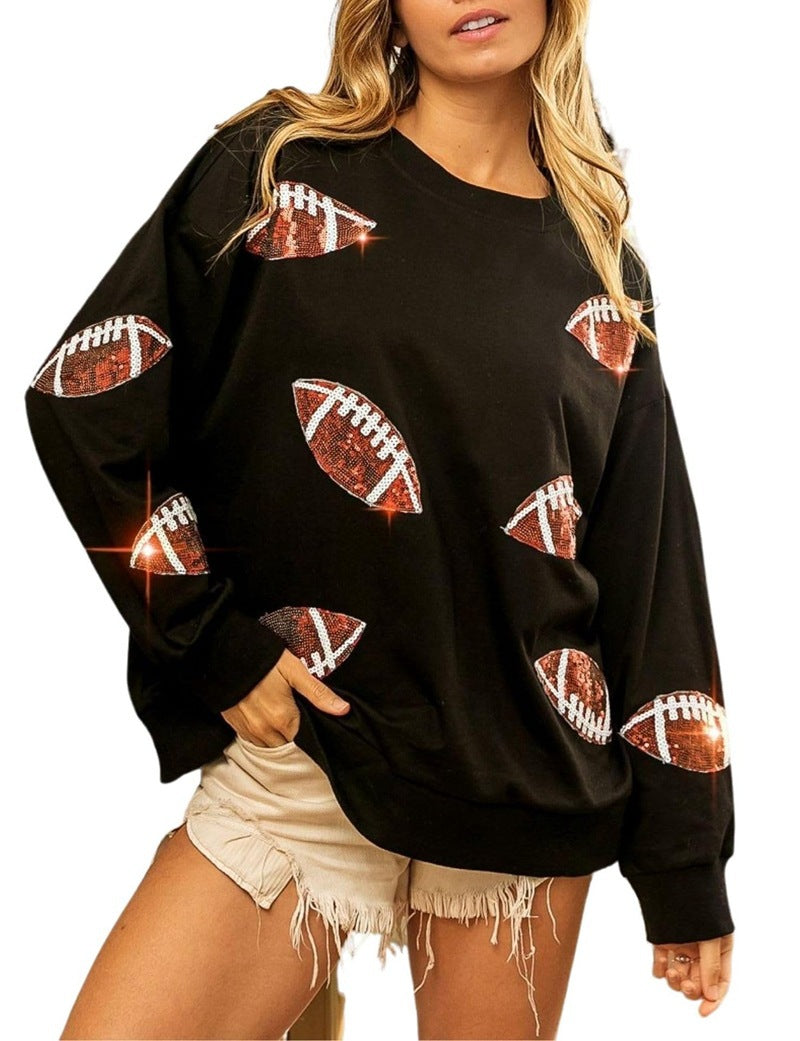Cozy Women's Casual Rugby Sweater – Stylish Pullover