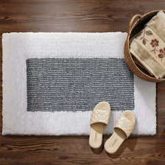 Pure Cotton Thickened Bathroom Absorbent Floor Mat Foot Mat Carpet Home Use Non-slip Foot Mat