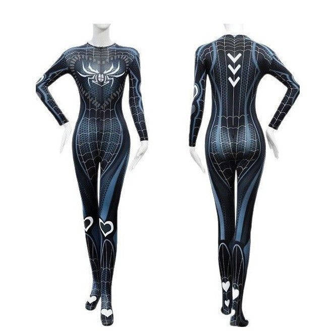 Seductive Spider Role-Play Jumpsuit & Lingerie