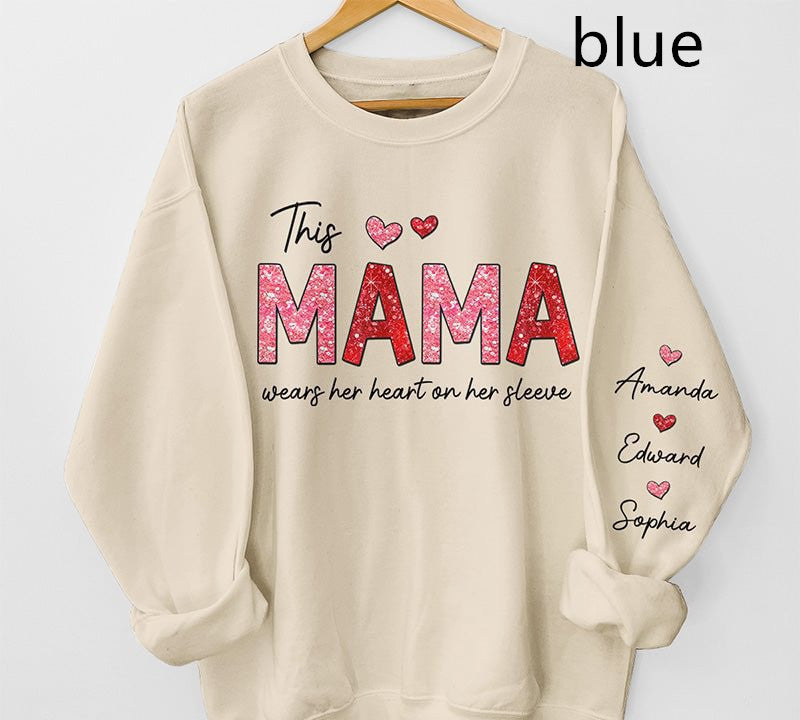 Custom DIY Women's Mother's Day Sweatshirt