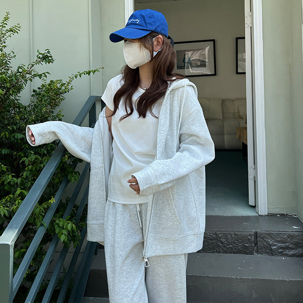 Cozy Hooded Cardigan Sweater Coat for Casual Daily Wear