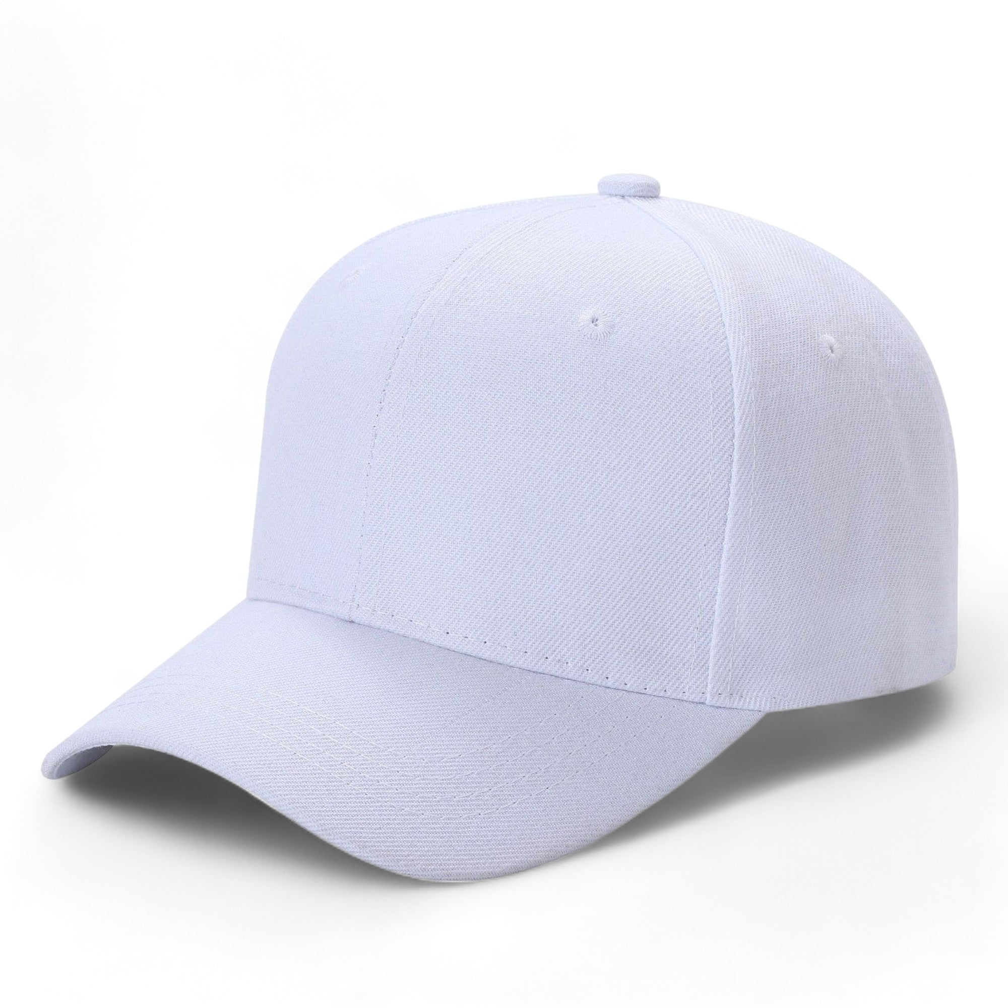 Unisex Premium Adjustable Baseball Cap – Solid Plain Color with Curved Visor