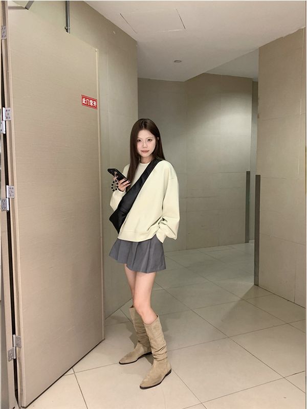 Women's Cozy Casual Oversized Pullover Sweater