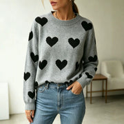 Charming Long-sleeve Versatile Knit Sweater Womens Sweater