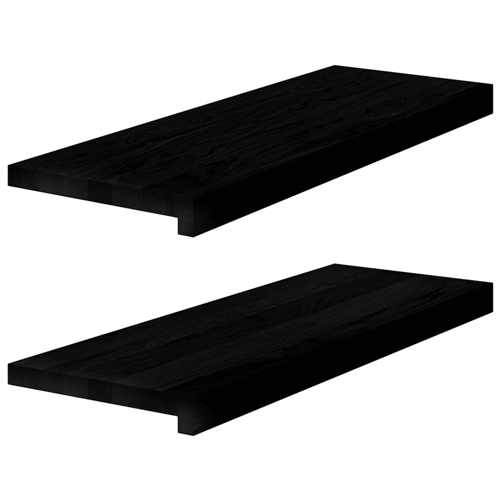 Window Sills 2 Pcs. Untreated 70x Solid Oak