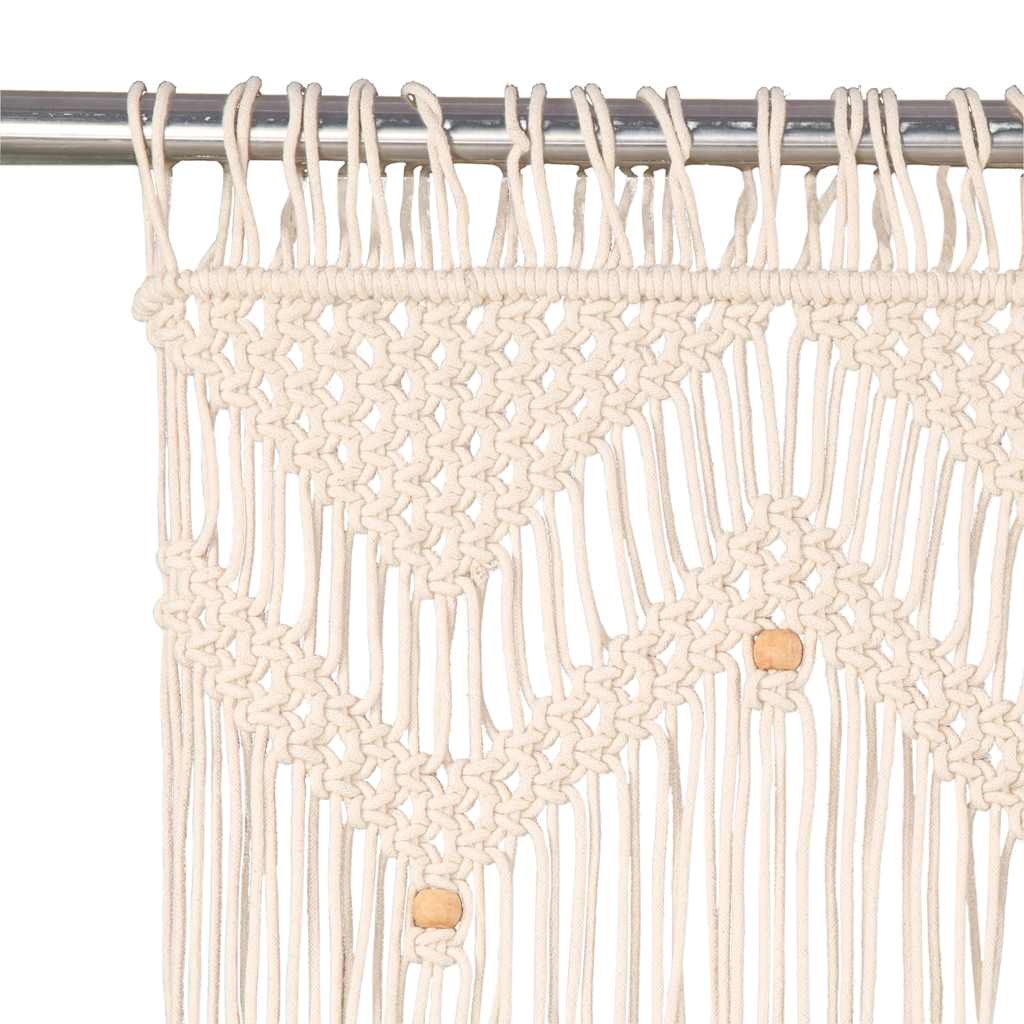 Macrame Curtain 140×240 Cm Cotton Macrame