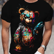 Summer Breeze Loose Fit Short Sleeve T-Shirt – Unisex Round Neck