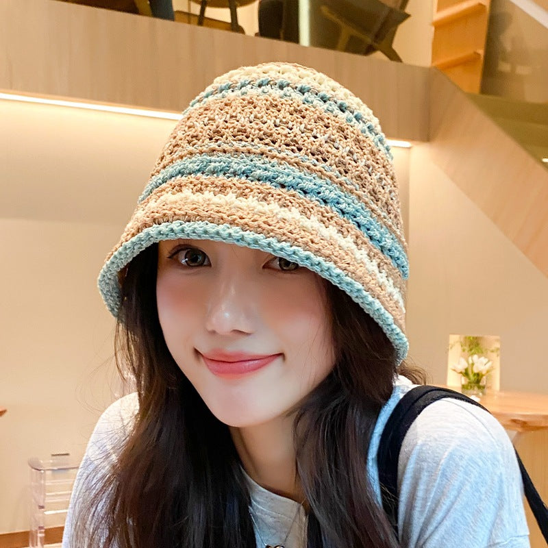 Chic Women's Summer Sun Hat for Vacation & Beach UV Protection