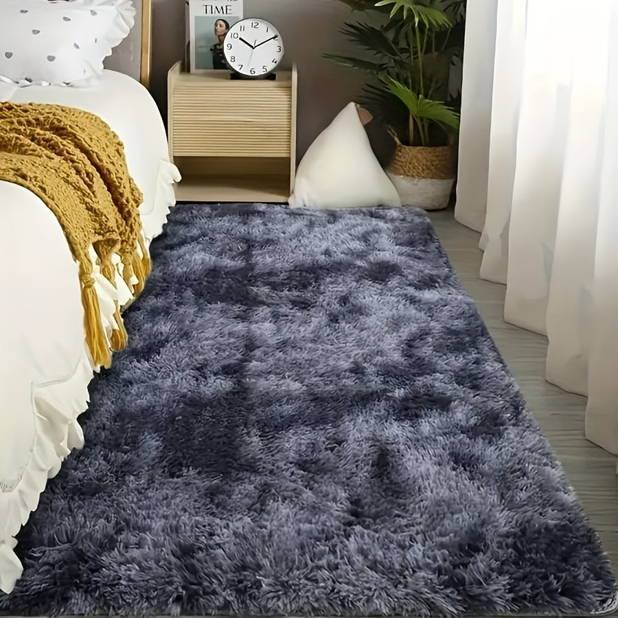 Soft Plush Drum-Shaped Carpet
