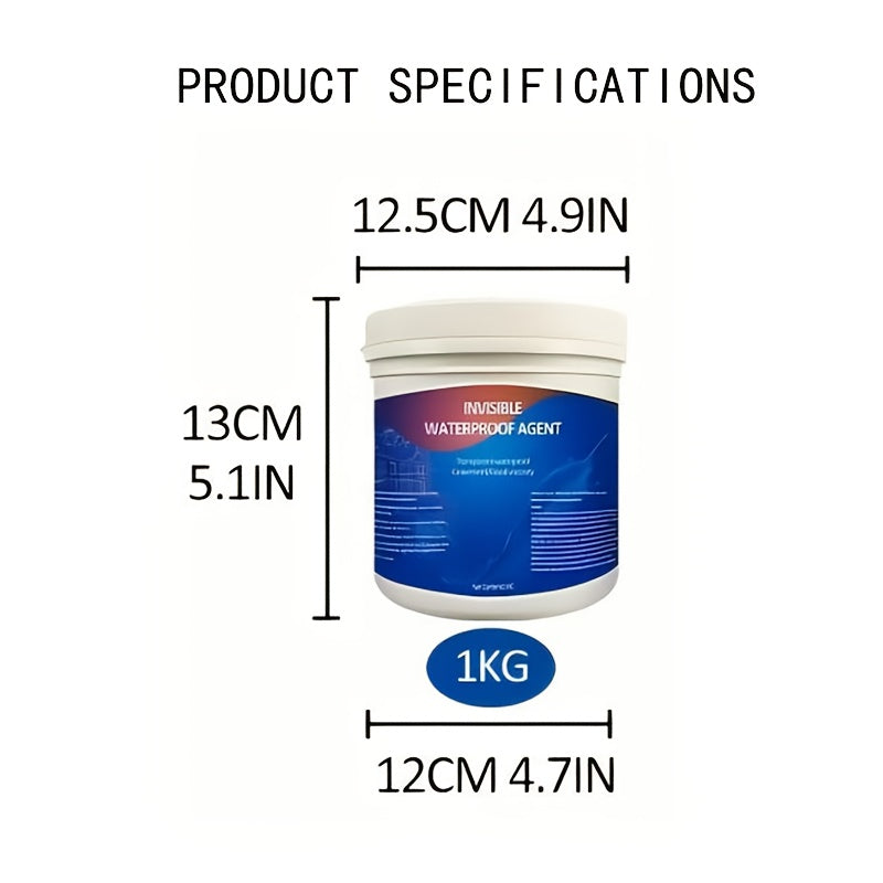 Premium Waterproof Tile Glue – 2.2 LB Leak-Proof Sealant for Outdoor Terraces and Bathrooms
