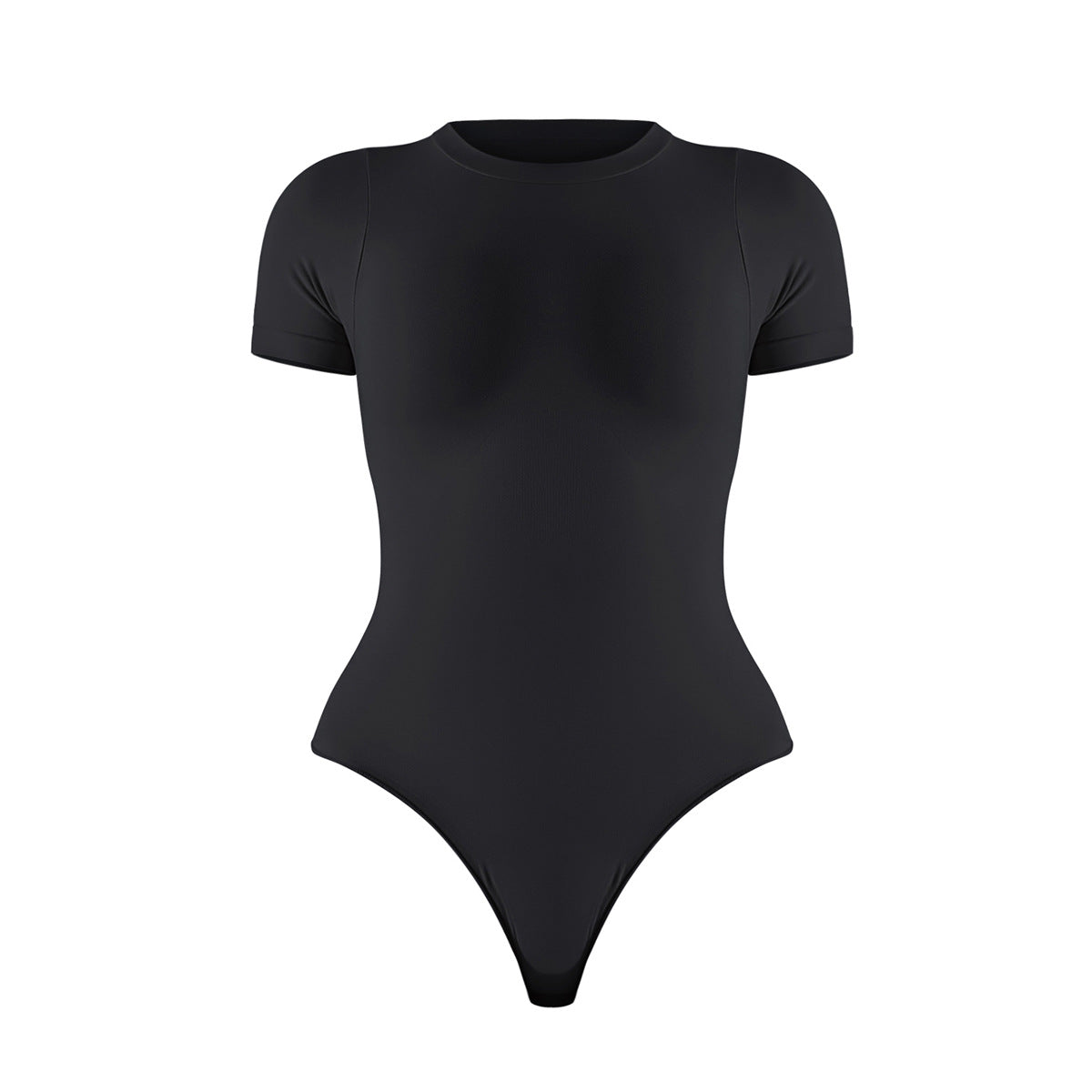 Seamless Hip-Lifting Athletic Short Sleeve Romper