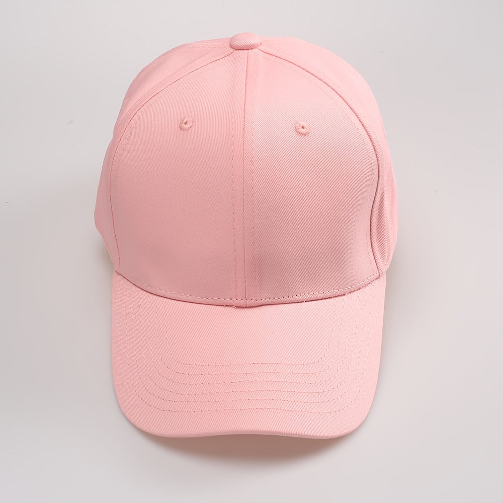 Customizable Kids' Baseball Cap – Personalized Name Hat, Multi‑Color, Ideal for Beach, Park & Birthday Gifts