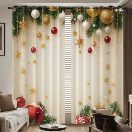 Thickened High-precision Polyester Sun-blocking Curtain