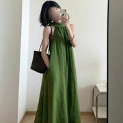 Casual Halter-neck Strap Dress for Women